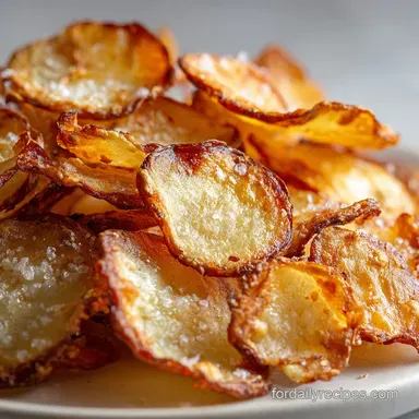 Air Fryer Potato Chips: Crispy & Easy Recipe