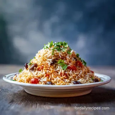 Authentic Egyptian Koshari Recipe for 6 Servings