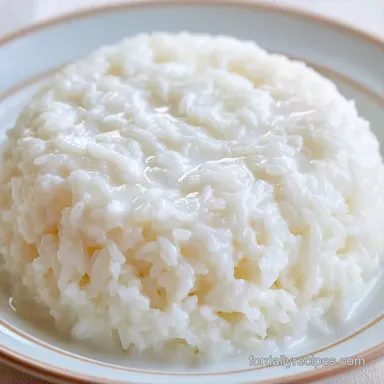 Thai Sticky Rice with Coconut Milk Recipe Card