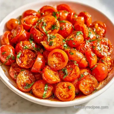 Balsamic Marinated Tomatoes (10 Min)
