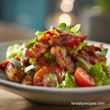 BLT Chicken Salad in 25 Minutes: Creamy and Zesty Texture