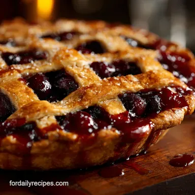 Cherry Pie Filling: Chefs Signature Bright Glossy Recipe Recipe Card