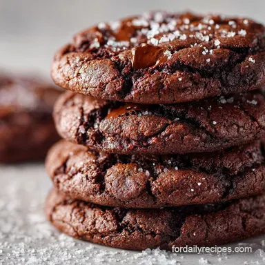 Brownie Mix Cookies in 20 Minutes - Rich Chocolate Cookies Recipe Card