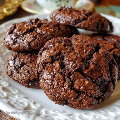 Brownie Mix Cookies in 20 Minutes - Rich Chocolate Cookies