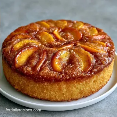 Cake Mix Peach Cobbler in 50 Minutes