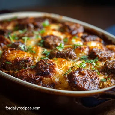 CattleRanch Casserole: The Ultimate Hearty Beef and Potato Bake