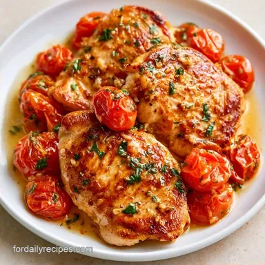 Chicken and Tomatoes in 40 Minutes