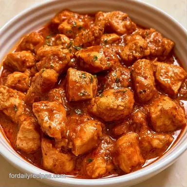 Chicken Curry Tomato for 4 Servings Recipe Card