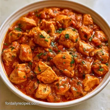 Chicken Curry Tomato for 4 Servings