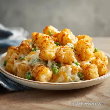 Chicken Tater Tot Casserole in 60 Minutes with Ranch Seasoning