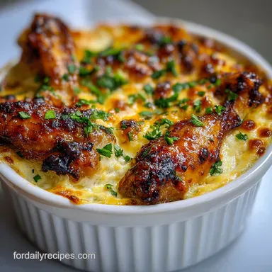 Chicken Wing Dip Recipe for 10 People