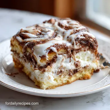Cinnamon Roll Layer Cake: 3-Layer Dessert in 60 Minutes