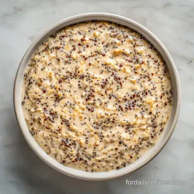 Classic High Fiber Oatmeal: Meal Prep