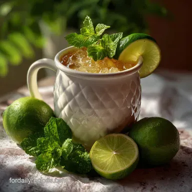 Kentucky Mule Cocktail: Easy 5-Minute Bourbon Drink Recipe Card