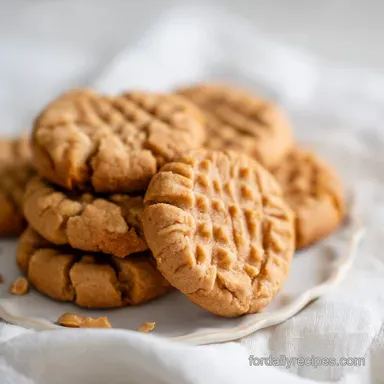 Peanut Butter Cookies: The Proper Criss-Cross Classic Recipe Recipe Card