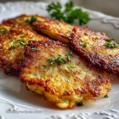 potato pancakes recipe: Crispy and Tender in 35 Minutes Recipe Card