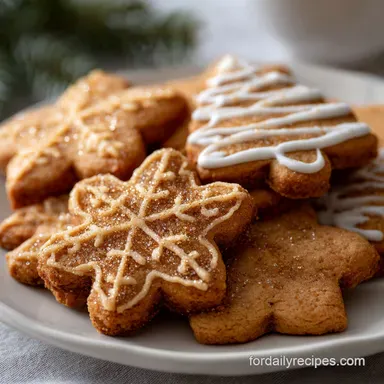 Christmas Cookies: The Best Spiced Cut-Out Recipe Recipe Card