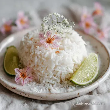 Coconut Rice Recipe Ready in 30 Min