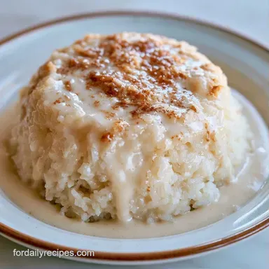 Coconut Sticky Rice with Coconut Milk Recipe Card