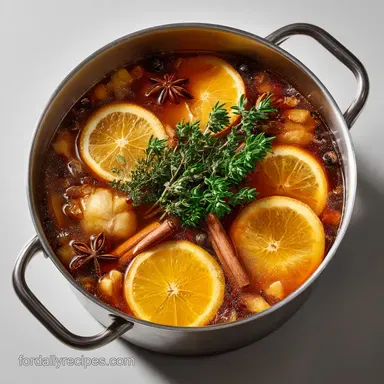 Simmer Pot: Natural Citrus Spice Aroma (Easy 5-Minute Prep) Recipe Card