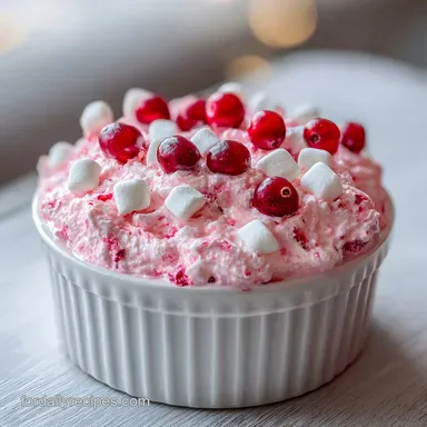 Cranberry Fluff Salad in 10 Minutes