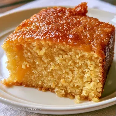 Cream of Wheat Cake with Buttermilk Recipe Card