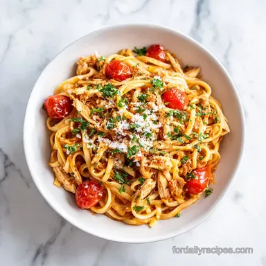 Chicken Spaghetti: Velvety Sauce in 40 Minutes Recipe Card