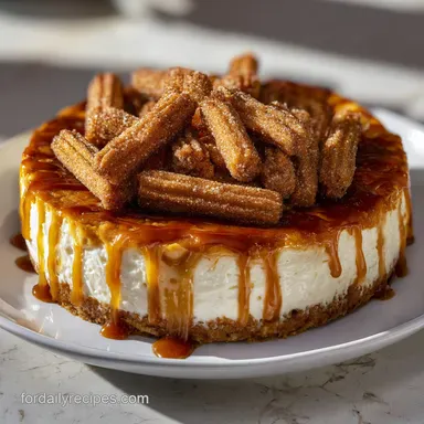 Churro Cheesecake Recipe: The Ultimate Cinnamon-Sugar Dessert Recipe Card