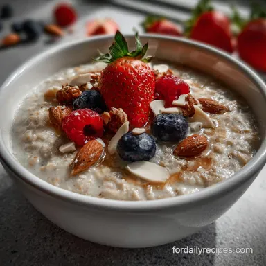 Porridge: Ultra-Creamy Rolled Oats in Under 8 Minutes