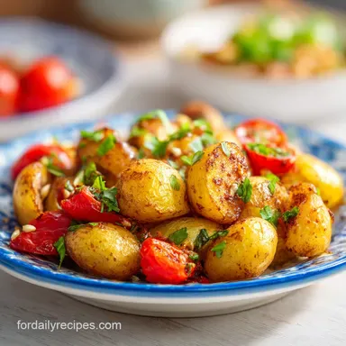 Roasted Baby Potatoes in 45 Minutes for 4 Servings