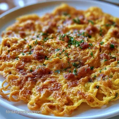 Thai Omelet in 8 Minutes