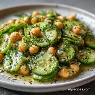 Incredible Ultimate Cucumber Salad Recipe Recipe Card
