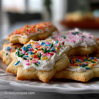 Cut Out Sugar Cookie Recipe: Crispy Baked