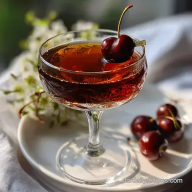 Black Manhattan Cocktail: Rich Amaro Twist on the Classic Recipe