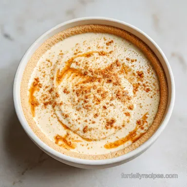 Date Orange Blossom Mousse Recipe for 4 Servings Recipe Card