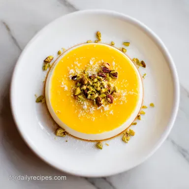 Date Orange Blossom Mousse Recipe for 4 Servings