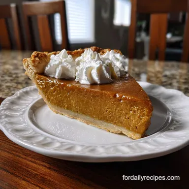 Libbys Pumpkin Pie Recipe: Foolproof Creamy Custard Recipe Card
