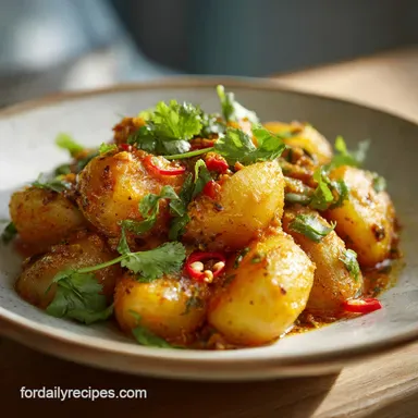 Authentic Persian Potato Curry in 55 Minutes