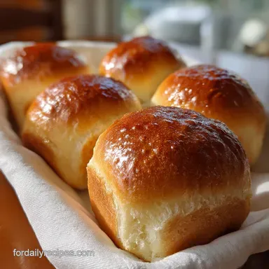 Dinner Rolls Recipe Ready in 2 Hours 40 Minutes
