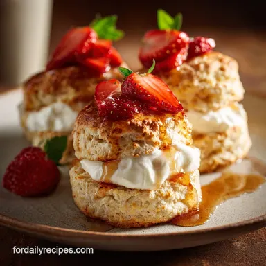 Bisquick Shortcake: The Easiest Recipe for Tender, Flaky Biscuits Recipe Card