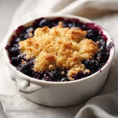 Blueberry Dump Cake in 50 Minutes