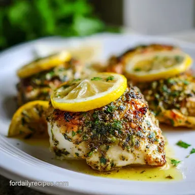 Easy Recipe for Dinner with Chicken in 25 Min Recipe Card