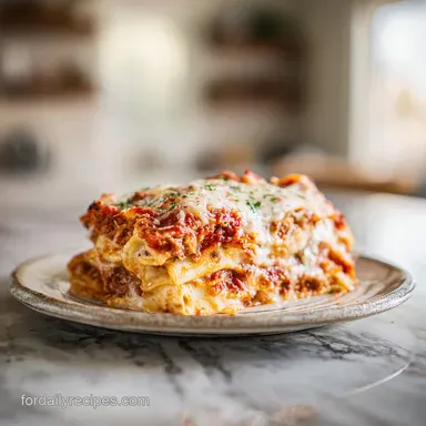 Easy Lasagna Recipe with Ground Beef | 1 Hour