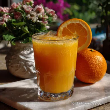 Orange Crush Recipe: Bright & Fizzy Cocktail Made Simple Recipe Card