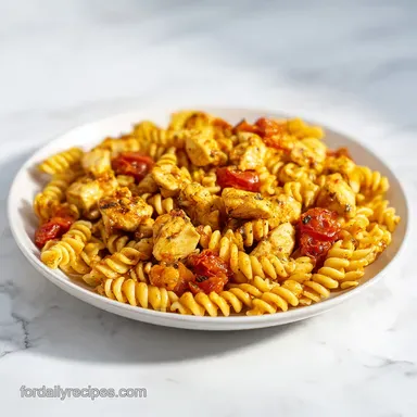 Summer Chicken Pasta Salad in 30 Minutes Recipe Card