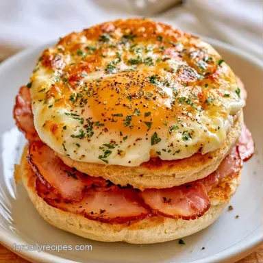Egg Mcmuffin Breakfast in 15 Minutes Recipe Card
