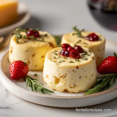 Reindeer Cheese Ball: Festive Holiday Party Appetizer for 14 Recipe Card