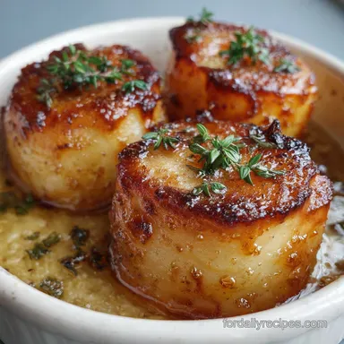 Fondant Potatoes: Crispy Baked in 35 Minutes Recipe Card