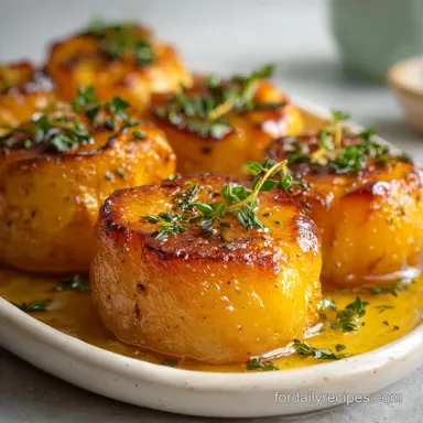 Fondant Potatoes: Crispy Baked in 35 Minutes