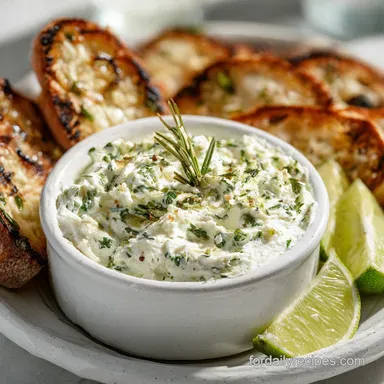Appetizer Recipe with Garlic and Herbs: Creamy Flavor in 40 Minutes Recipe Card